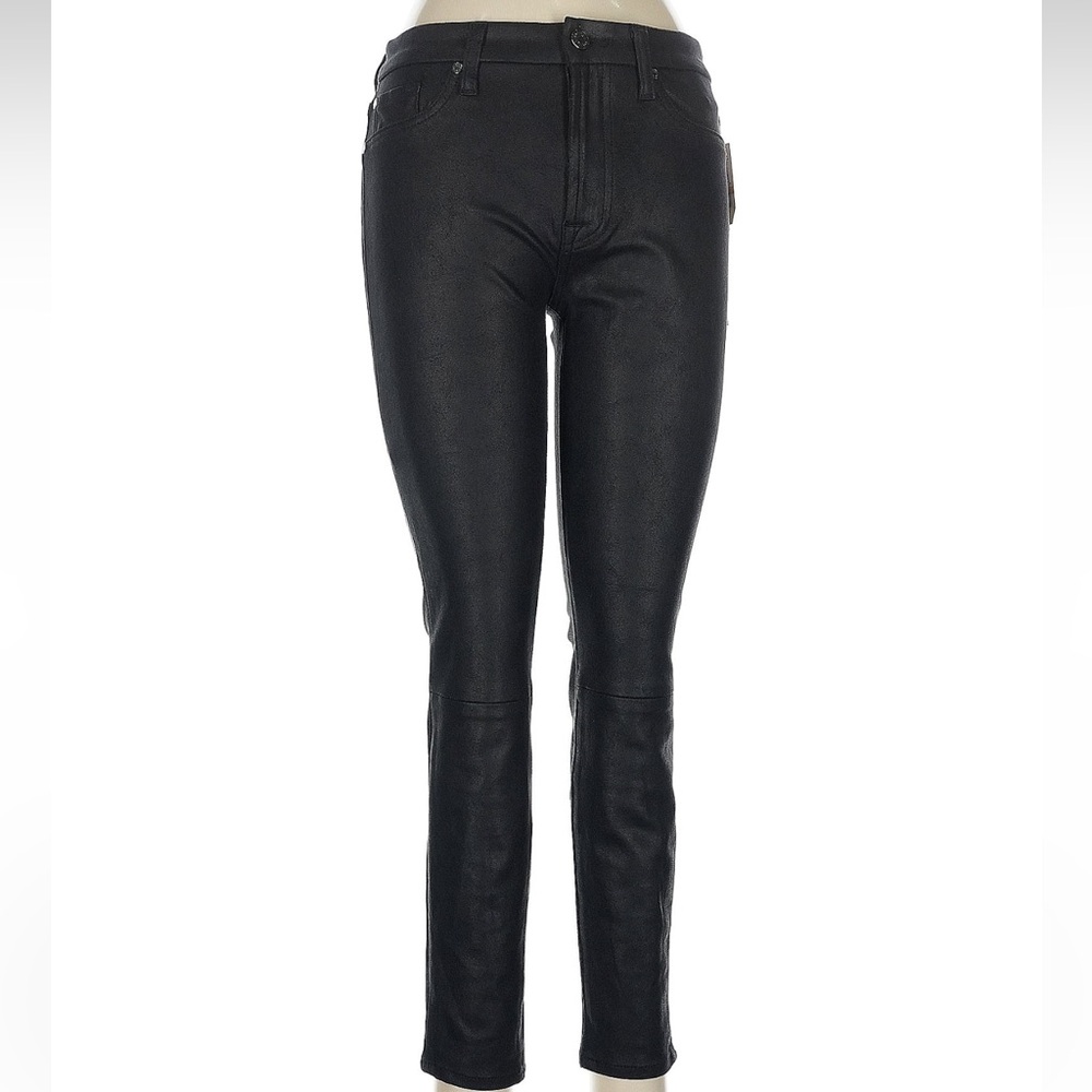 NEW 7 For All Mankind Black Jeggings Size 29